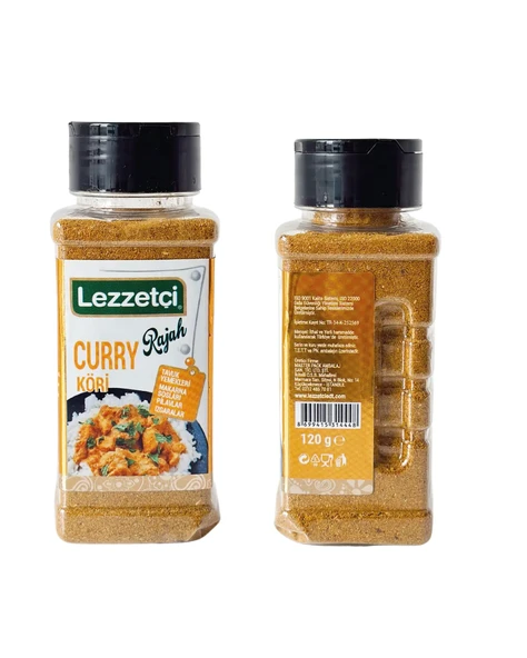LEZZETÇİ RAJAH KÖRİ BAHARATI 600 GR ürün görseli 1