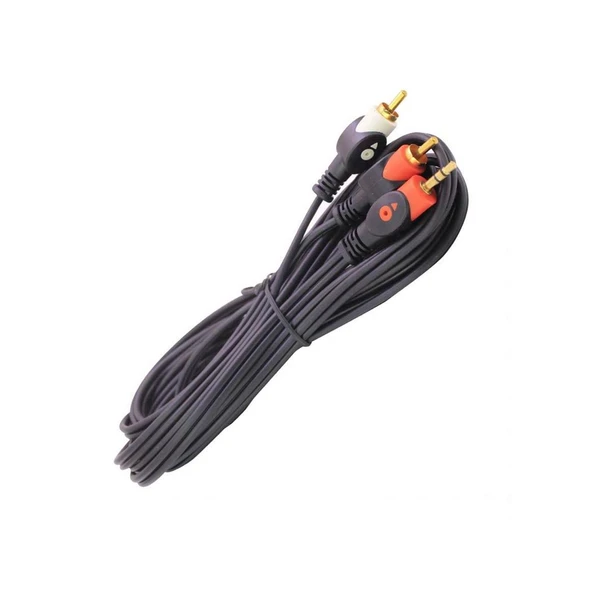 Polaxtor Kablo Aux 3.5Mm Stereo 2Rca Gold 1.5Mt  Plx-21883 ürün görseli 1