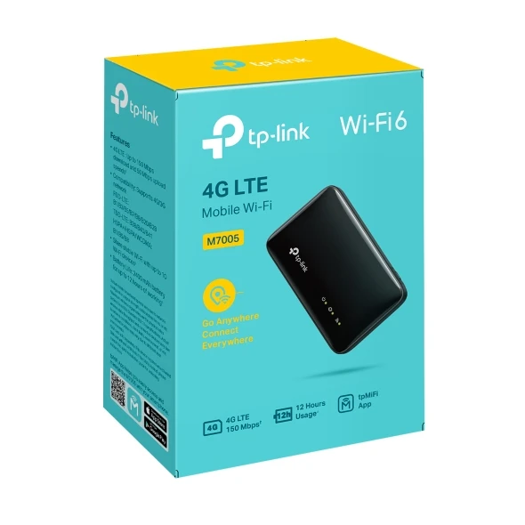 TP-LINK M7005 4G LTE MOBIL KABLOSUZ ROUTER - Resim 5