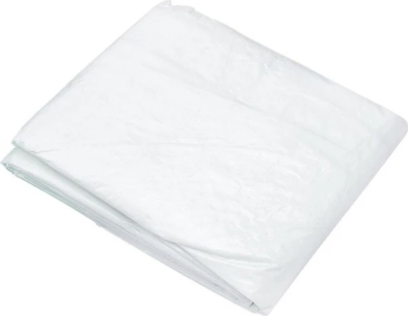 Ekonet 8 m x 15 m Beyaz Su Geçirmez Pullu Çadır Branda Tente Yağmurluk Gölgelik ürün görseli 1