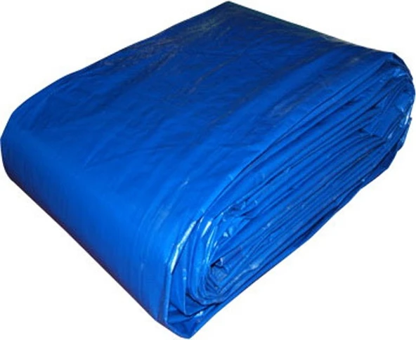 Ebatlı Pvc Branda Gölgeli  Su Geçirmez Çadır Brandası 6 mt x 7 mt ürün görseli 1