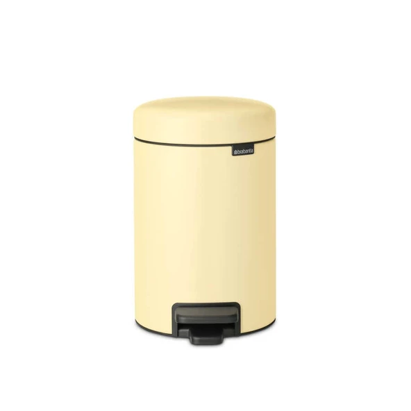 Brabantia Newıcon Mellow Yellow Pedallı Çöp Kutusu 3lt ürün görseli 1