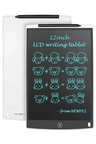 Renkli LCD Ekranlı Kalemli Dijital Çizim Tableti Yazı Tahtası Boyama Resim Için Çocuk Tablet 8,5 Inç - F23 ürün görseli 1