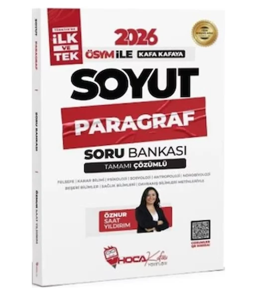 Hoca Kafası Kpss Soyut Paragraf Soru Bankası 144sf ürün görseli 1