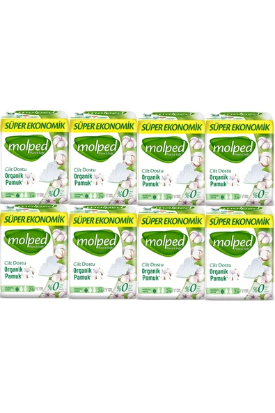 Molped Pure & Soft Hijyenik Ped Süper Ekonomik Normal 24'lü 8 Adet ürün görseli 1