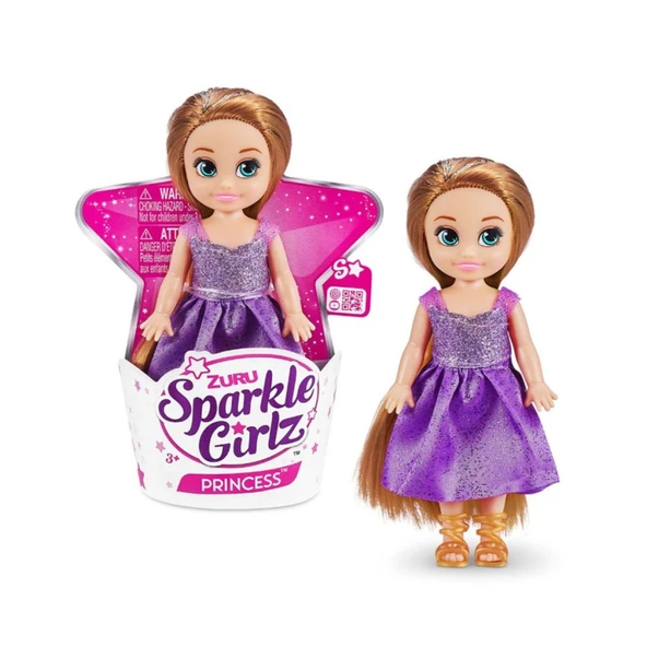 PAK00000 Sparkle Girlz 12cm Prenses Cupcake - 10015TQ3 ürün görseli 1