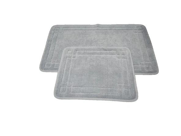 BANYO PASPASI 2'Lİ SET SET  ASOS GRİ - Resim 2