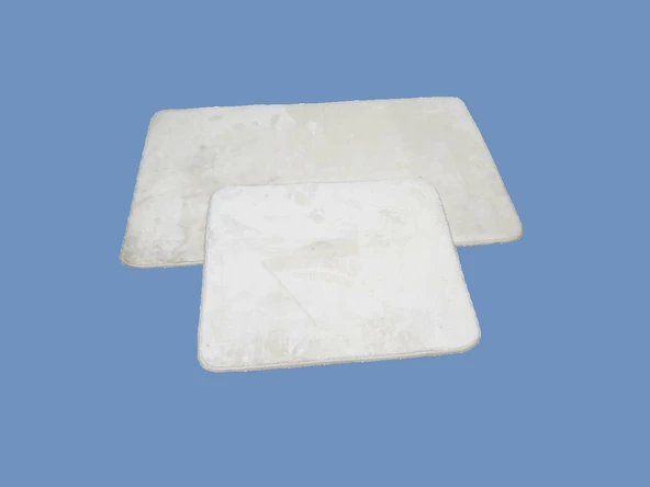 BANYO PASPASI 2'Lİ SET SET PUFF KREM - Resim 4