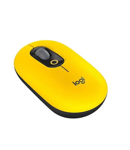 Logitech 910-006546 POP Emoji Sarı Optik Kablosuz Mouse - Resim 2