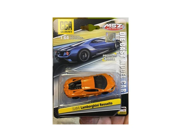 CCA Premium Series Lamborghini Revuelto Turuncu 1/64 Model Araba ürün görseli 1