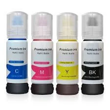 Epson Muadil 103 Uyumlu 4 Renk Takım Premium Mürekkep - L1210/l3210/l3211/l3250/l3251/l3256/ ürün görseli 1