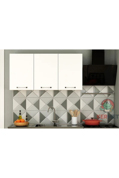 KermetHome Mutfak Dolabı Üst Modül 180 cm ürün görseli 1