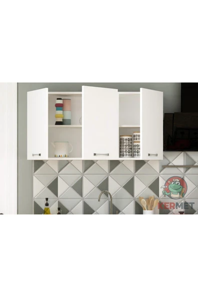 KermetHome Mutfak Dolabı Üst Modül 180 cm - Resim 4