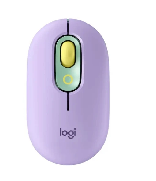 Logitech POP Kablosuz Optik Mouse - Mor ürün görseli 1