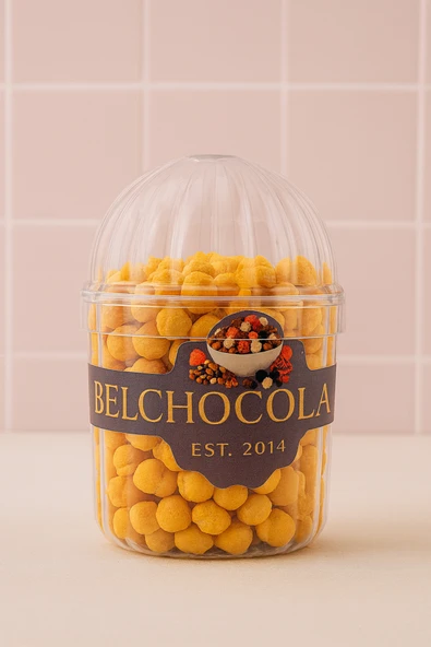 belchocolate Hediyelik Kristal Plastik Pinterest Baharatlık İçinde Peynirli Lebcips - 125 Gr. ürün görseli 1