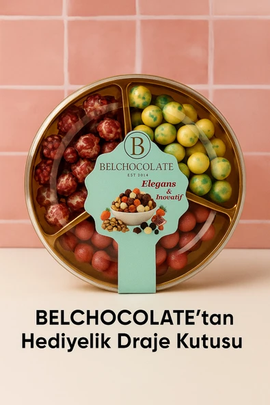 belchocolate 3'lü Leblebili Tatlar Draje Seti - 140 Gr ürün görseli 1