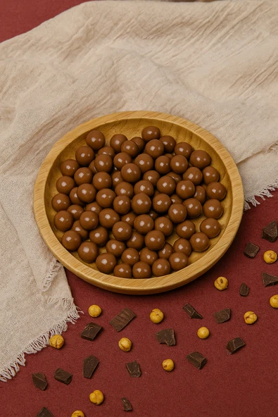 belchocolate Sütlü Çikolatalı İnci Leblebi Draje - 200 Gr ürün görseli 1