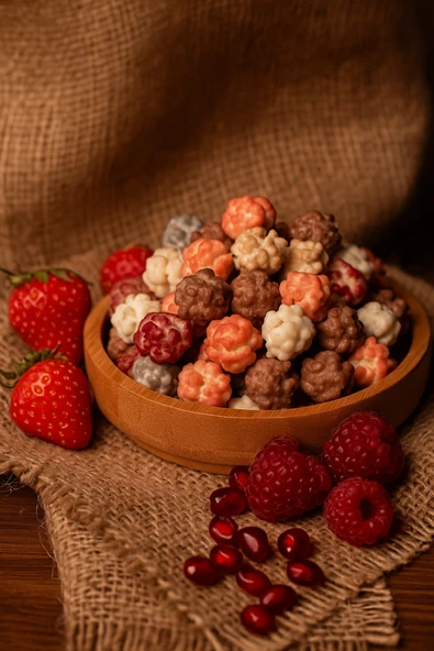 belchocolate Toptan Satış 1 Kilo Karışık Creamy Leblebi Draje - 1.000 Gr. ürün görseli 1