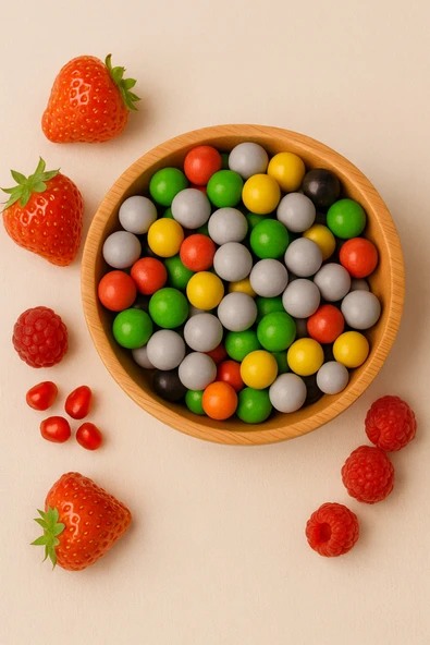 belchocolate Gökkuşağı Çikones Leblebi - 200 Gr ürün görseli 1