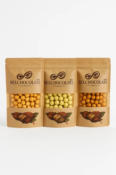 belchocolate 3'lü Lebcips Paketi - 600 Gr. ürün görseli 1