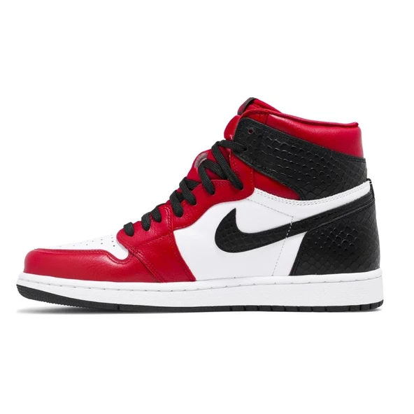 Jordan 1 Retro High Satin Snake Chicago - Resim 3