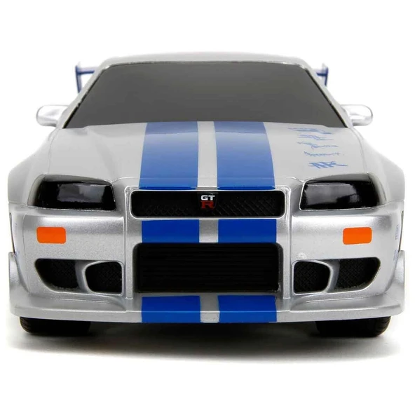 9772 SUN-SIM-JDA-RC ARABA 1 24 FAST FURIOUS NISSAN SKYLINE GTR 2 4 GHZ FASTF ürün görseli 1
