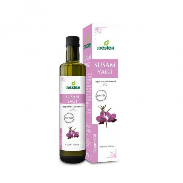 Destek Susam Yağı (Soğuk Pres) 250 ML-%100 Saf ürün görseli 1