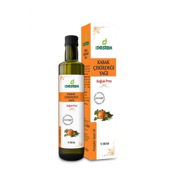 Destek Kabak Çekirdeği Yağı(Soğuk Pres) 250 ML-%100 Saf ürün görseli 1