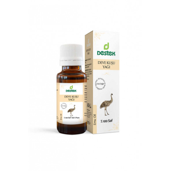 Destek Deve Kuşu Yağı 20 ML-%100 Saf ürün görseli 1