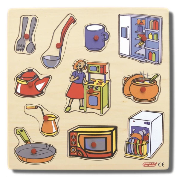 MUTFAĞIMIZ PUZZLE (30x30 cm) ürün görseli 1