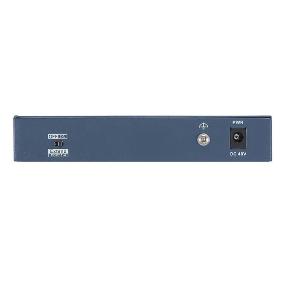 HIKVISION Hikvision DS-3E0106HP-E 4Port 10/100 Yönetilemez PoE 60W Switch ürün görseli 1