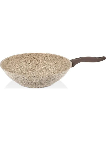 Falez Granitec Creamy 28 cm Wok Tava ürün görseli 1