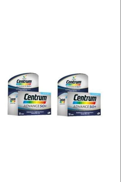 Centrum Advance 50+ Multivitamin 30 Tablet 2 Adet ürün görseli 1