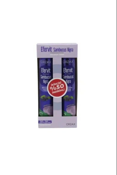 Ocean Efervit Sambucus Nigra Efervesan 20 Tablet 2 Adet ürün görseli 1