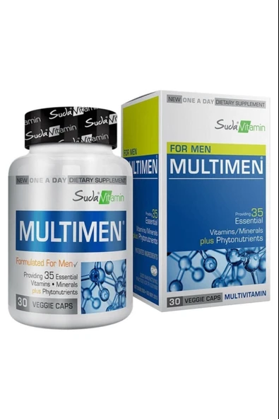 Suda Vitamin Multimen Mulltivitamin 30 Kapsül ürün görseli 1