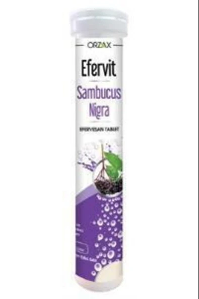 Ocean Efervit Sambucus Nigra Efervesan 20 Tablet ürün görseli 1