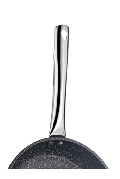 Falez Black Line 24 cm Granit Tava - Resim 3
