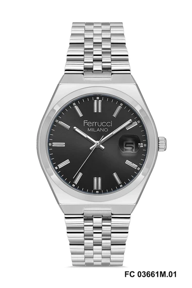 Ferrucci Metal Erkek Kol Saati FC 03661M.01-F711 ürün görseli 1