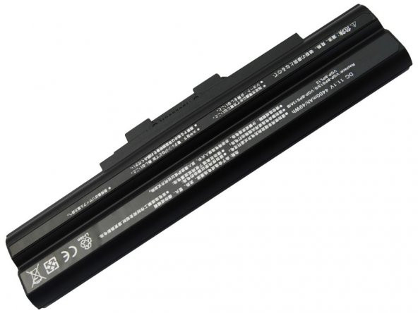 Somy Vaio VGN-FW465J/B, VGN-FW47GYH Notebook Bataryası - Pili (Siyah) ürün görseli 1