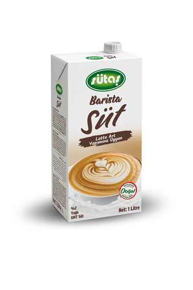 Sütaş Barista Süt 1 lt ürün görseli 1
