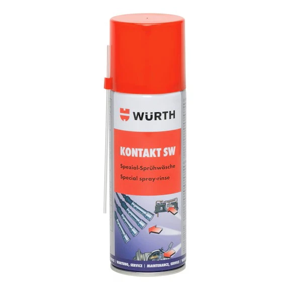 Würth Kontakt SW Yıkama Spreyi 200 ml - Elektrikli Parçalar İçin Güçlü Temizleyici ürün görseli 1