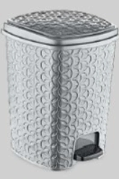 Rattan Star Pedallı Çöp Kovası 12 Lt. Royaleks-E248 ürün görseli 1