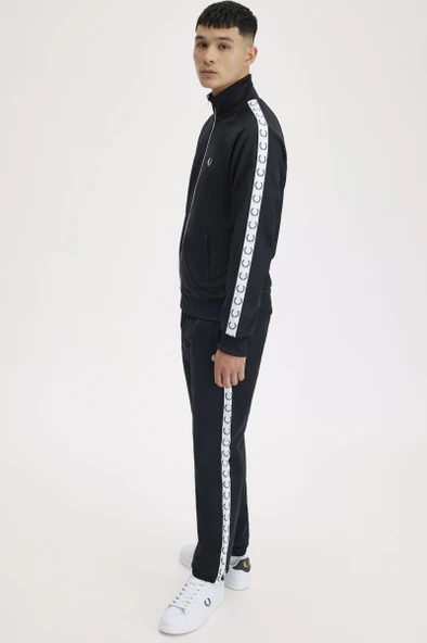 Fred Perry J4620 Taped Track Erkek Ceket - Resim 6