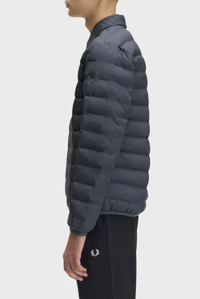 Fred Perry J1301 Collared Insulated Erkek Mont - Resim 4