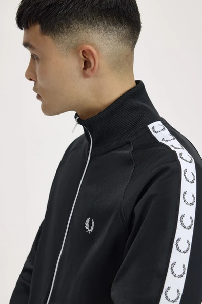 Fred Perry J4620 Taped Track Erkek Ceket - Resim 4