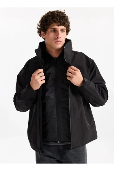 Calvin Klein LV04LD502 Ls 3IN1 Stand Collar Erkek Mont ürün görseli 1