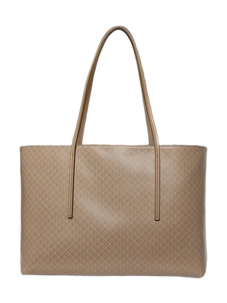 Calvin Klein LV04F3266G Emblem Aop Kadın Omuz Çanta ürün görseli 1