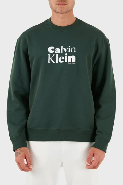 Calvin Klein LV04LD242 Ls Eu 350 Terry Calvin Bold Graph Erkek Sweatshirt ürün görseli 1