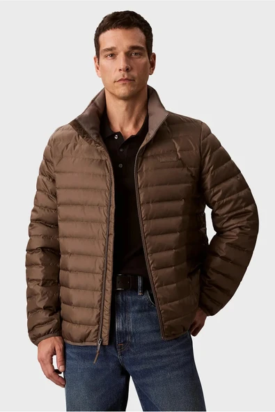 Calvin Klein LV04LC506 Ls Lt Wt Nylon Channeled Erkek Mont ürün görseli 1
