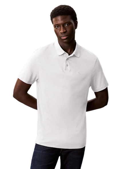 Calvin Klein LV04LB276 Ss Supima Chest Emb Erkek Polo Tişört ürün görseli 1